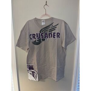 Crusader Relays Track and Field Shirt All Over Print Size large